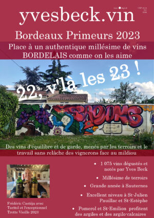 Bordeaux Primeurs 2023 - yvesbeck.wine