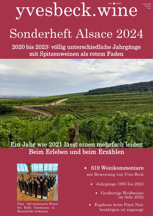 Sonderheft Elsass Alsace 2024 von yvesbeck.wine