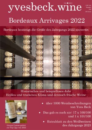 Bordeaux 2022 Arrivages - Magazin von yvesbeck.wine